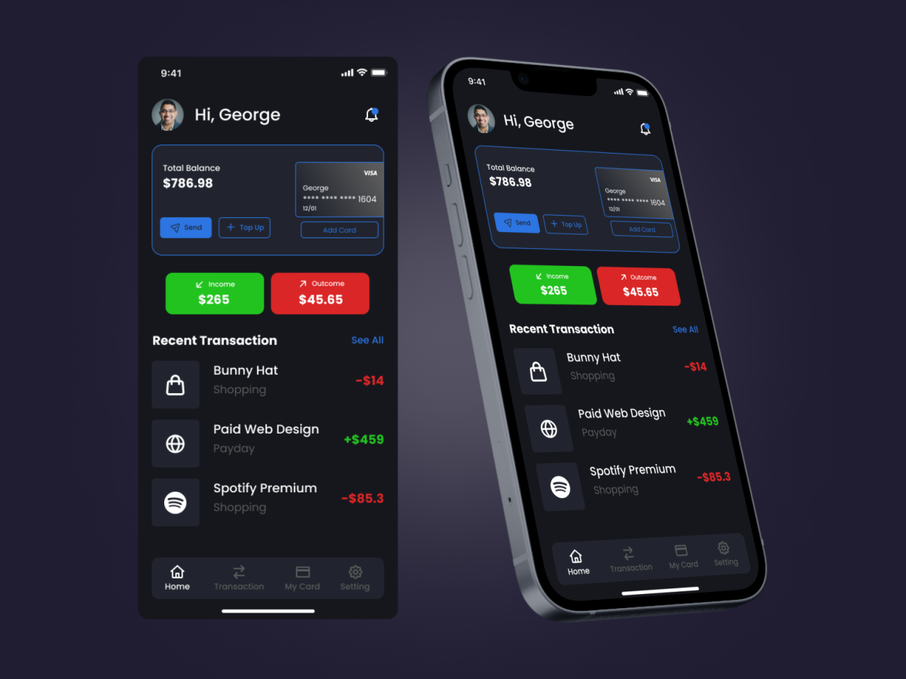 Digital Wallet Mobile App :: Behance