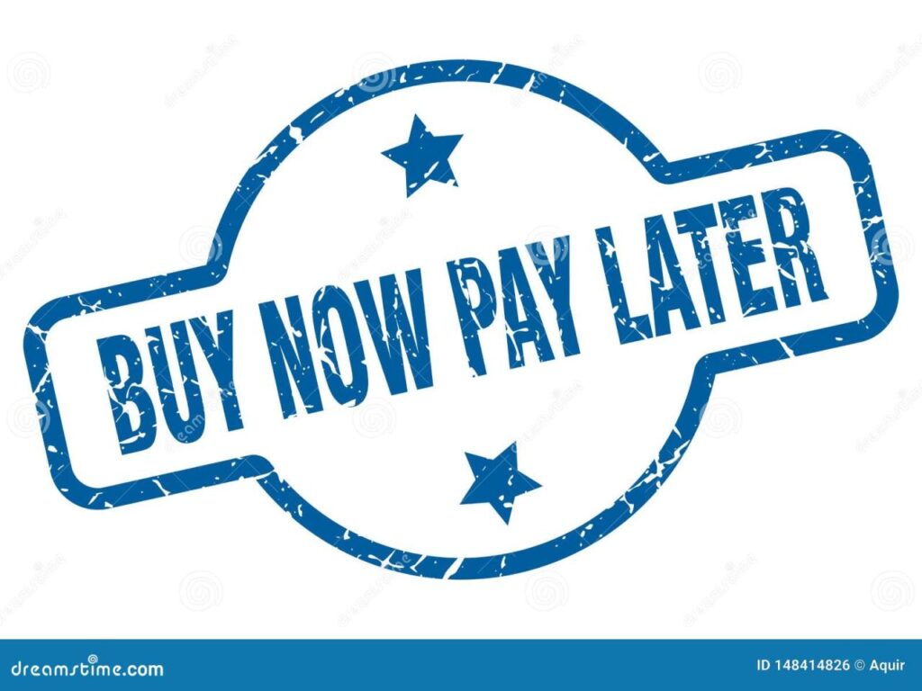 Buy now pay later