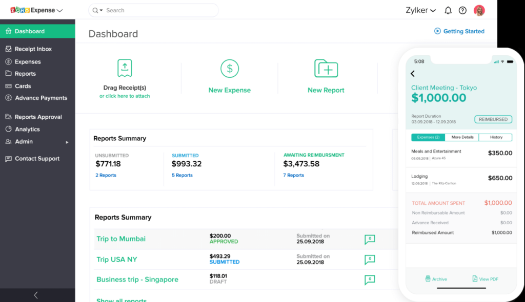 Expense management