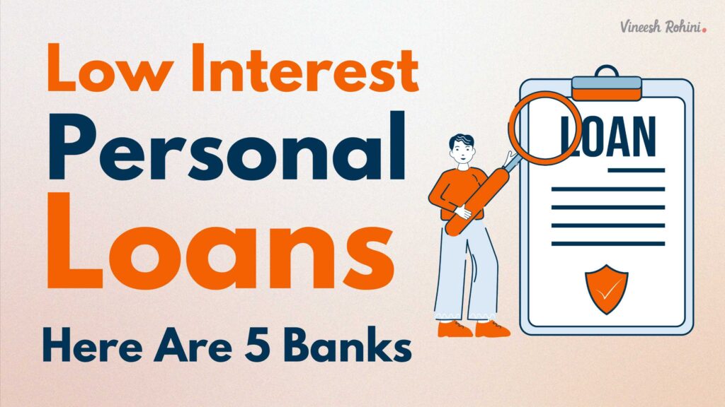 Low interest personal loan