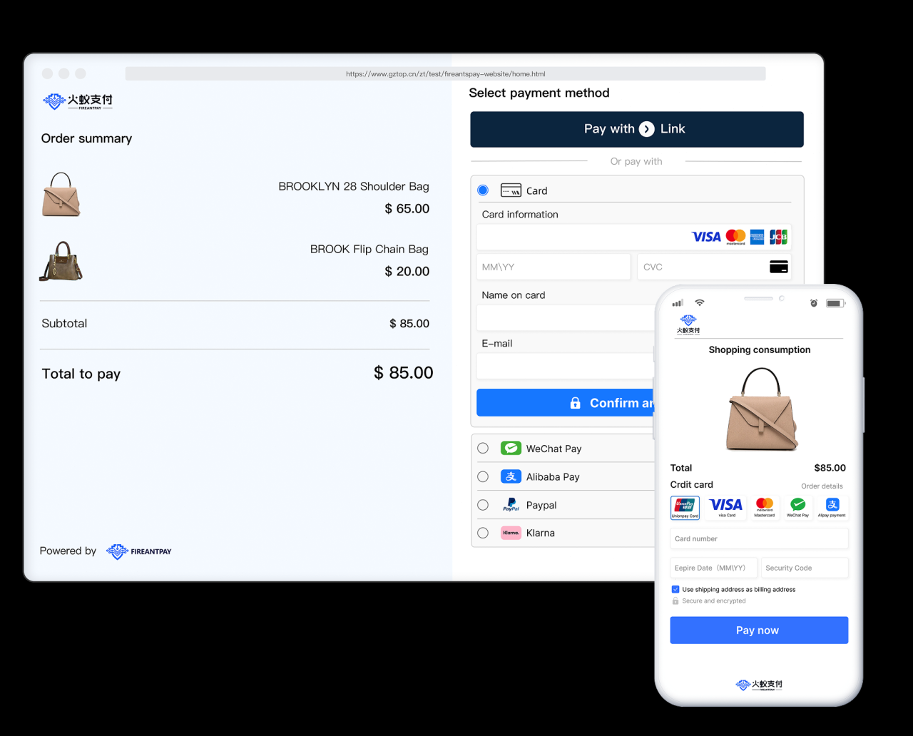 Online payment