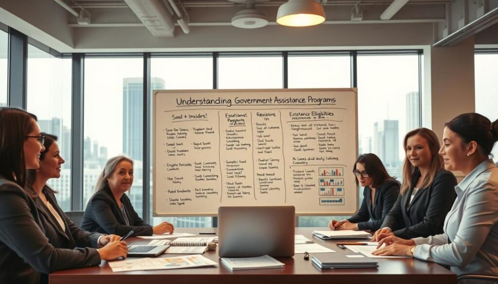 Understanding government assistance during a recession