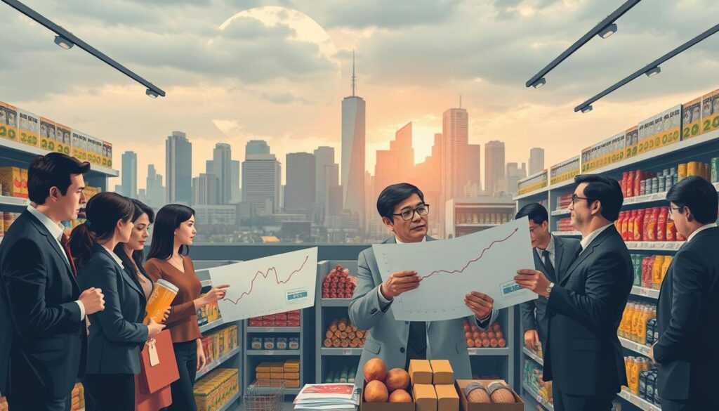 Deflation and consumer prices