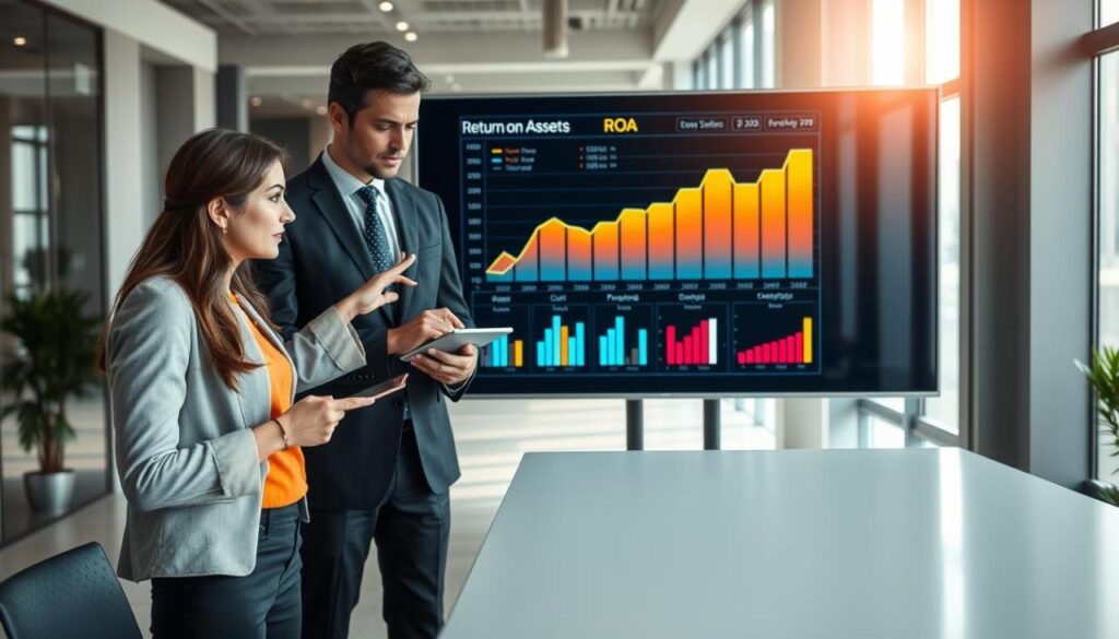 ROA trends and performance metric analysis