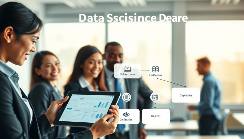 Educational paths for a data science degree Educational paths for a data science degree