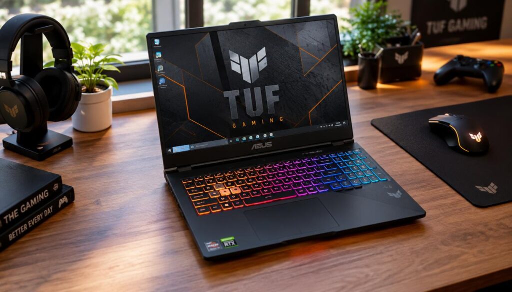 ASUS TUF Gaming A16 combines a midrange GPU with a compact screen