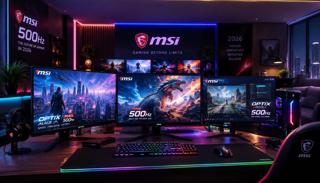 MSI 500Hz gaming monitors with similar model names MSI 500Hz gaming monitors with similar model names