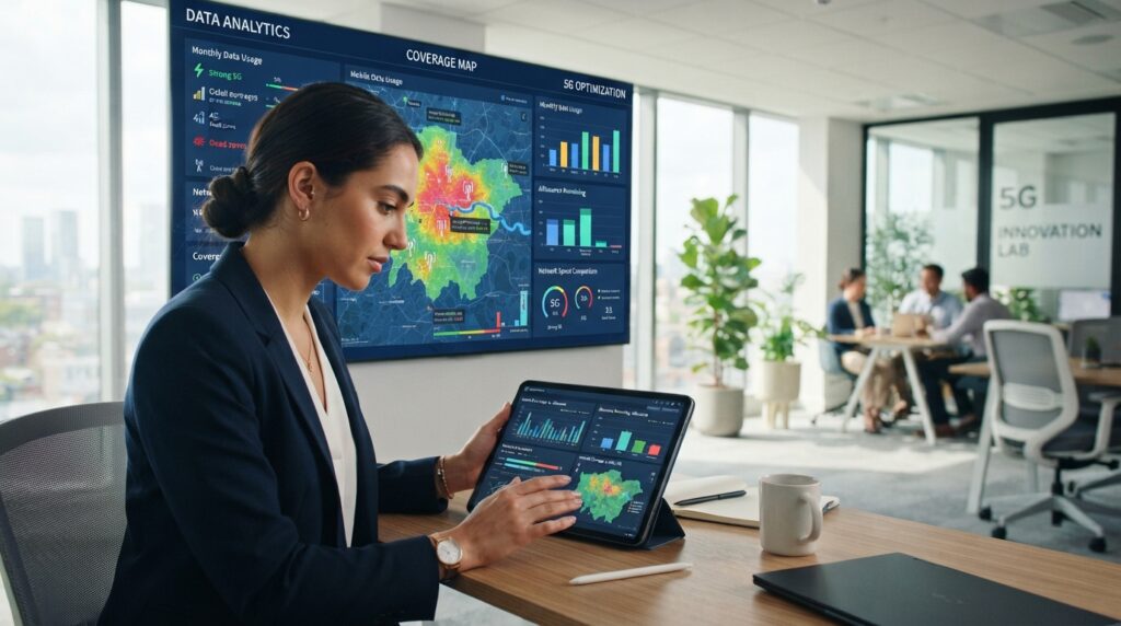 Plan comparison checks data allowance and local network coverage