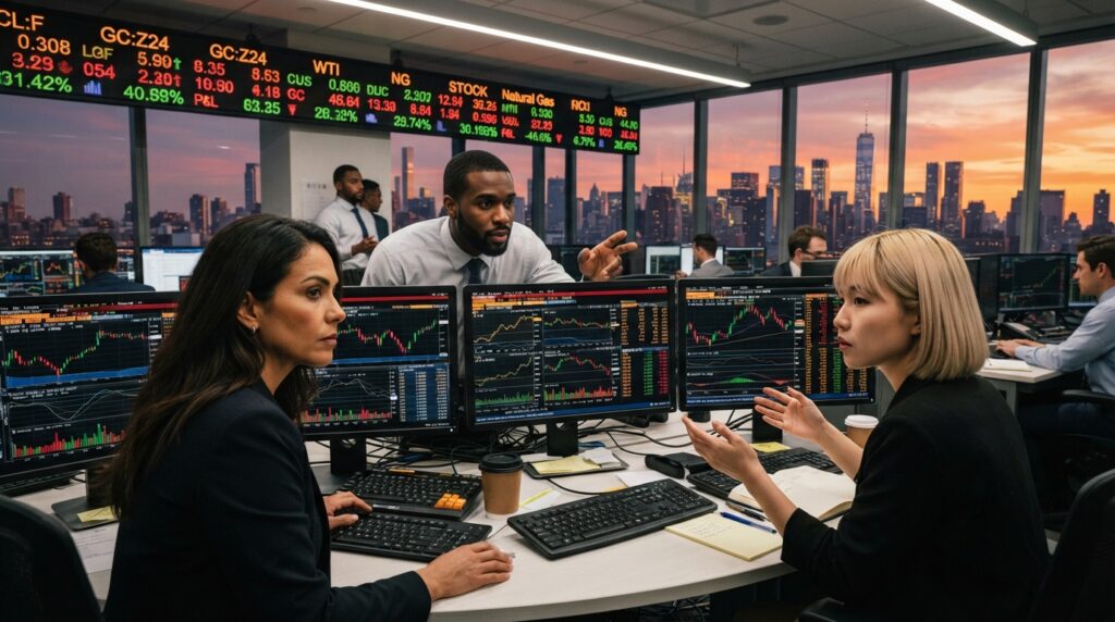 futures contracts and commodity options